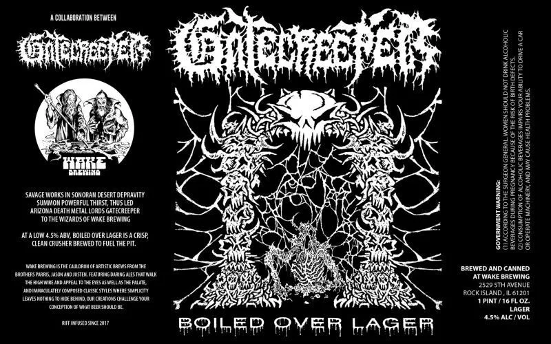 Boiled Over Lager — full label as filed with TTB