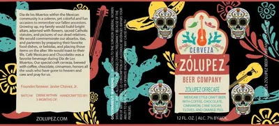 Zólupez Ofrecafé label