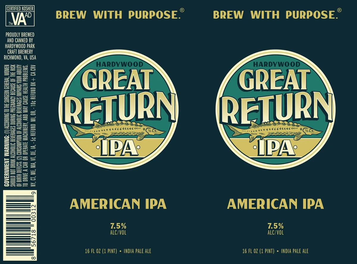 Great Return — full label as filed with TTB