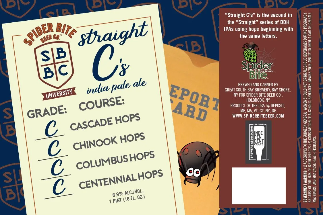 Straight C's label