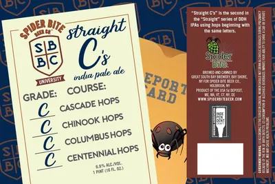Straight C's label