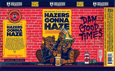 Hazers Gonna Haze label