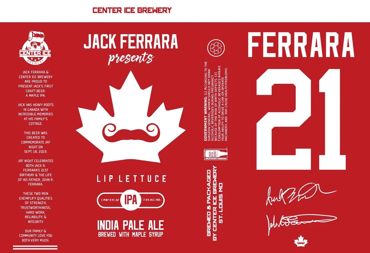 Lip Lettuce — full label as filed with TTB