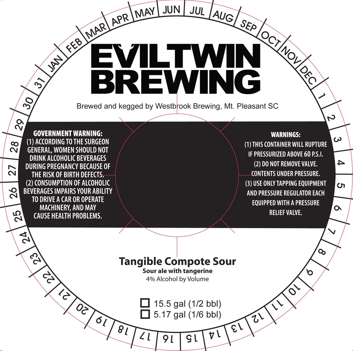 Tangible Compote Sour — full label as filed with TTB