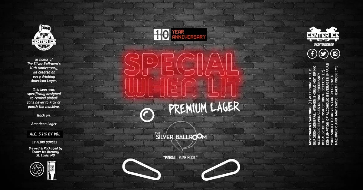 Special When Lit — full label as filed with TTB