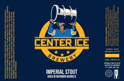 Imperial Stout Aged in Bourbon Barrels label