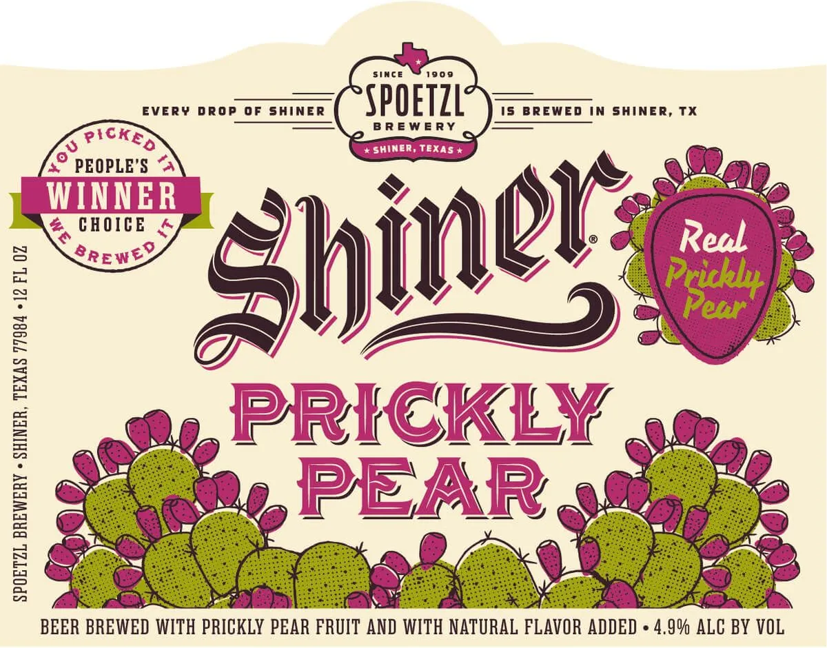 Prickly Pear — full label as filed with TTB