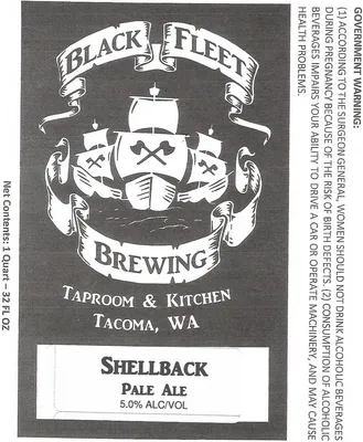 Shellback Pale Ale label
