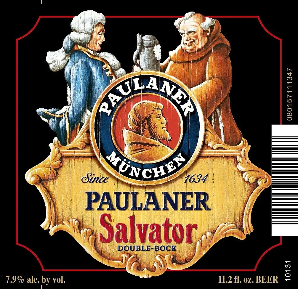 Salvator — full label as filed with TTB