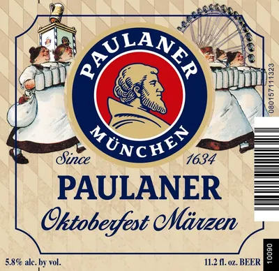 Oktoberfest Märzen label