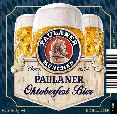 Oktoberfest Bier label