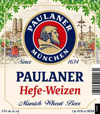 Hefe-Weizen label