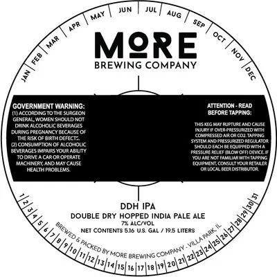 DDH IPA label