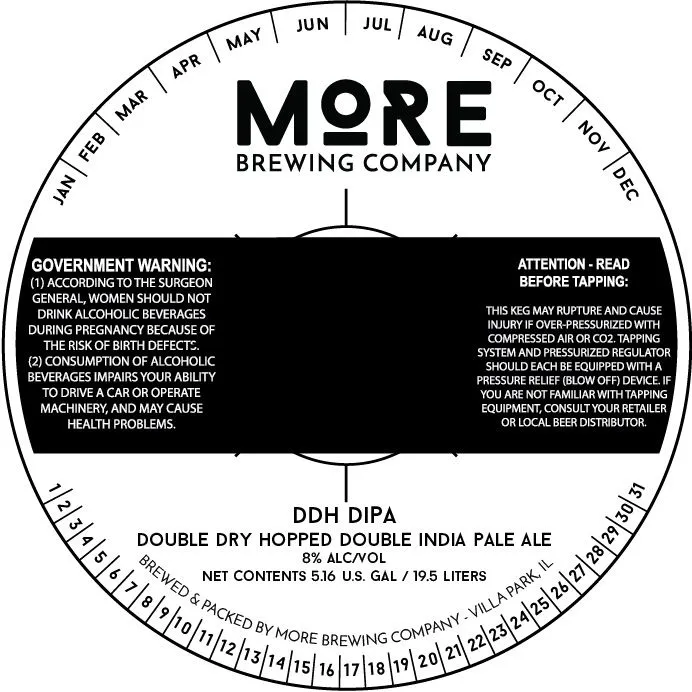 DDH DIPA — full label as filed with TTB