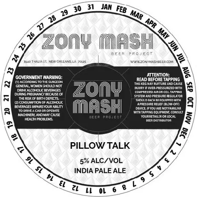 Pillow Talk label