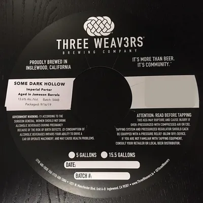 Some Dark Hollow label