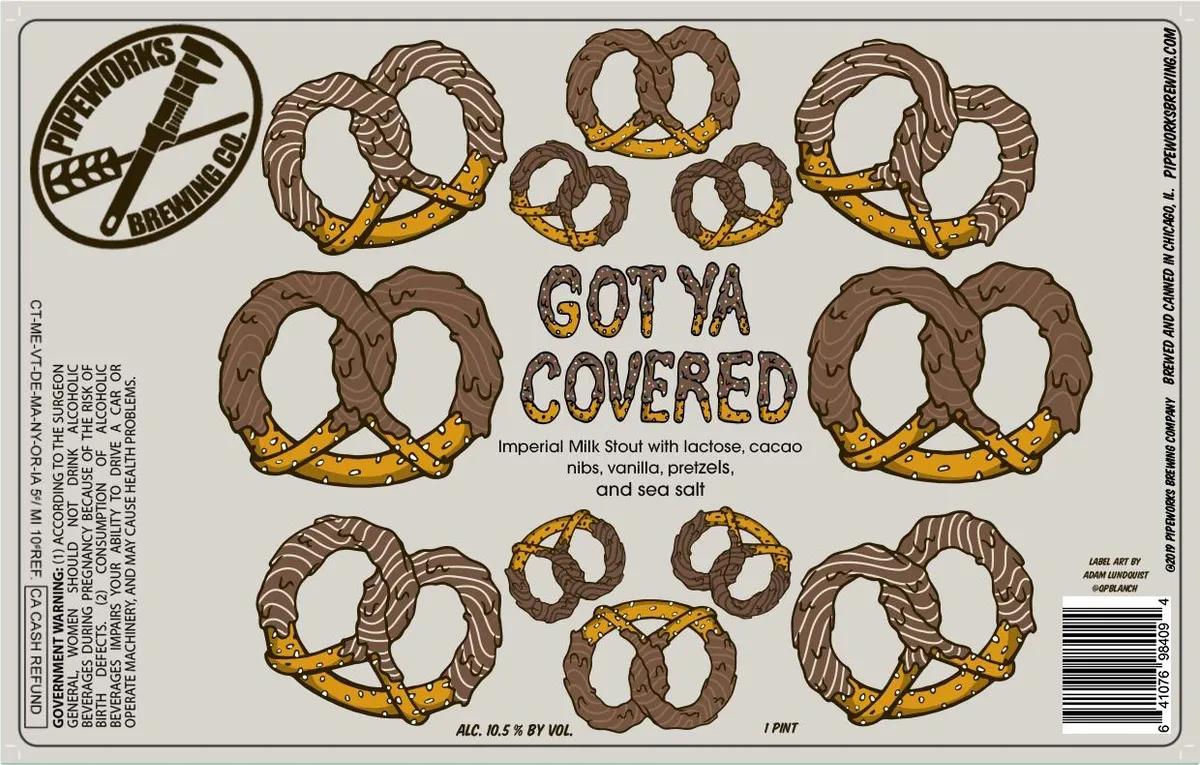 Got Ya Covered — full label as filed with TTB