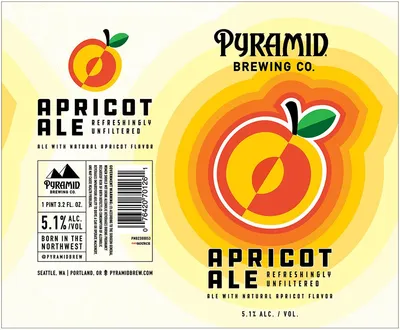 Apricot Ale label