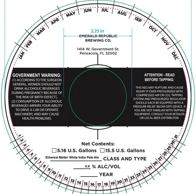 Ethereal Matter label