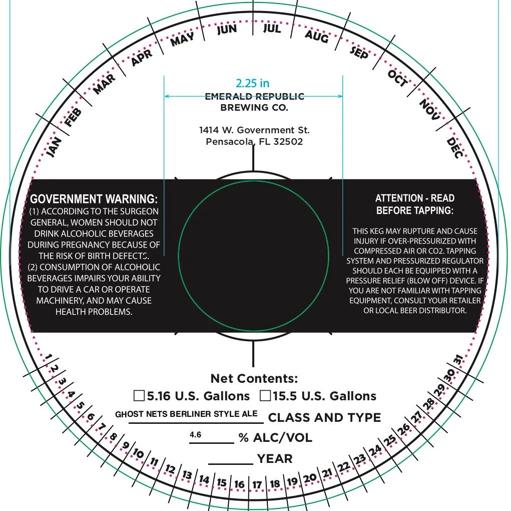 Ghost Nets — full label as filed with TTB