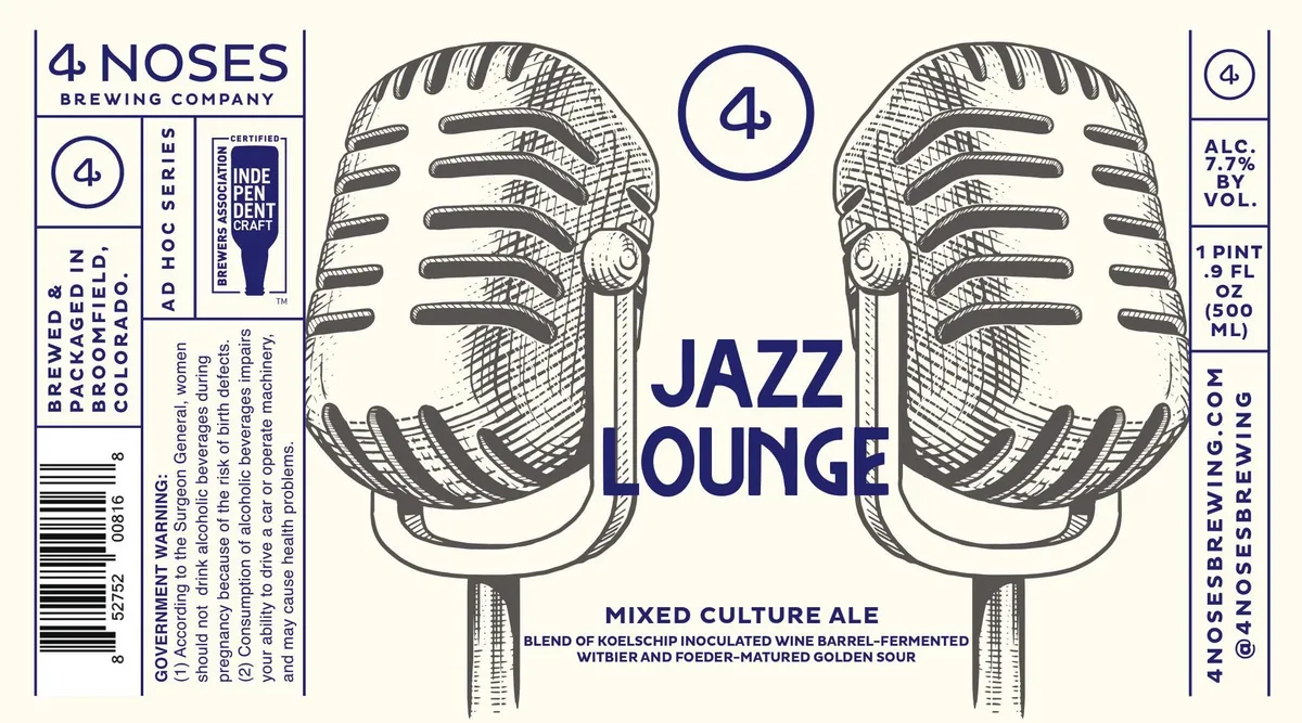 Jazz Lounge — full label as filed with TTB