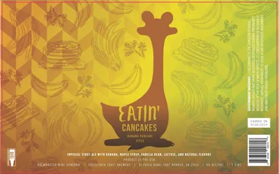 Eatin' Cancakes label