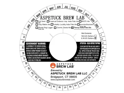 Theory India Pale Ale label