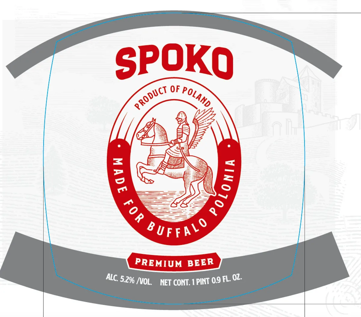Spoko — full label as filed with TTB