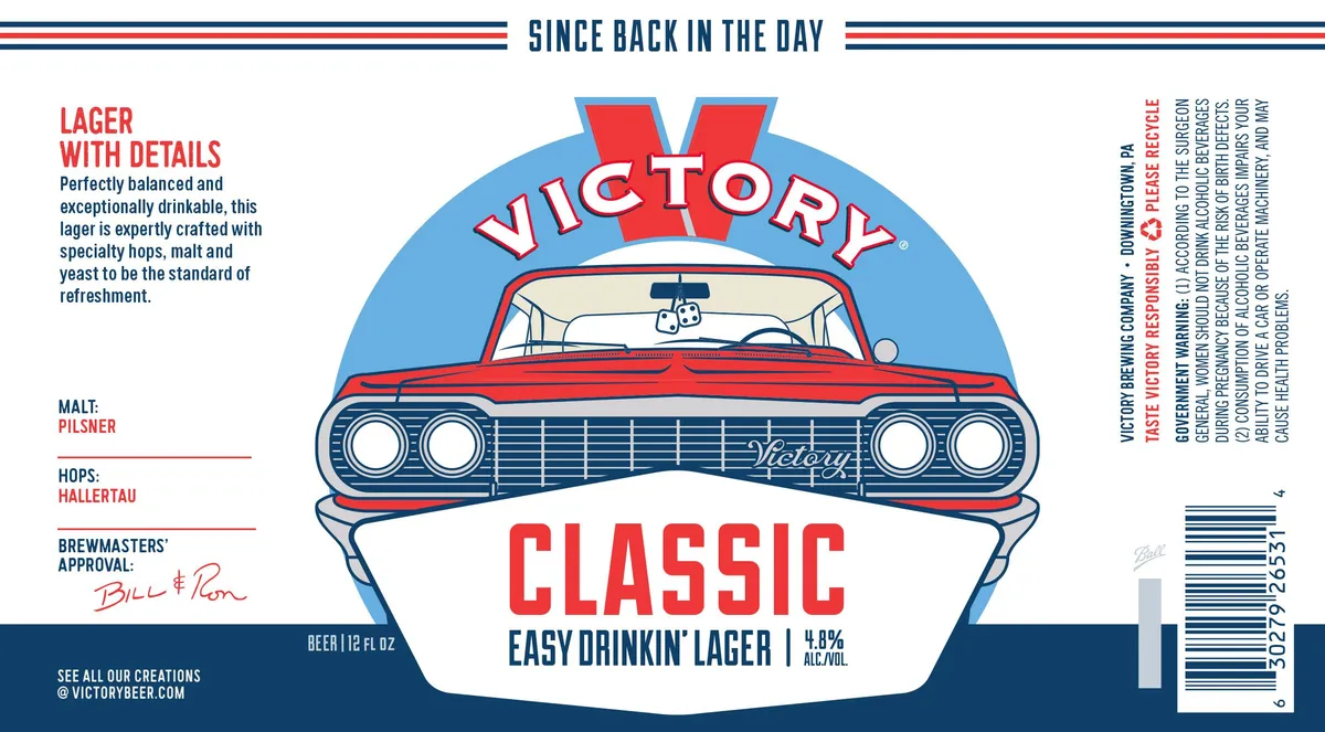 Classic — full label as filed with TTB