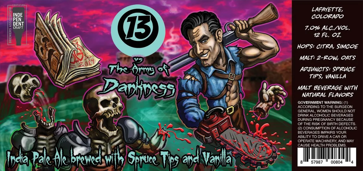 13 — full label as filed with TTB