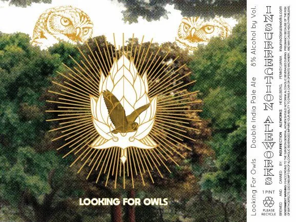 Looking For Owls — full label as filed with TTB