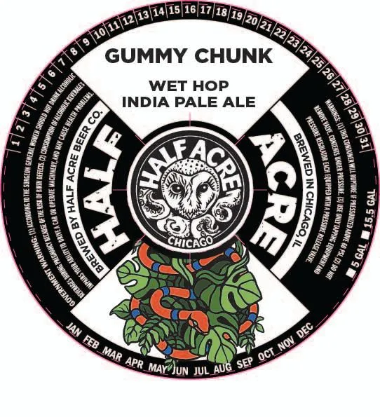 Gummy Chunk — full label as filed with TTB