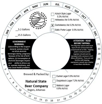 Dunkelweiss Ale label
