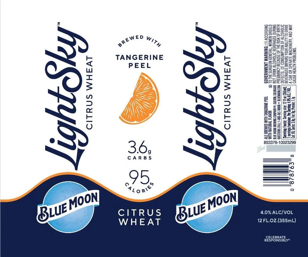 LightSky Citrus Wheat — full label as filed with TTB