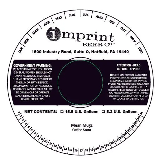 Mean Mugz — full label as filed with TTB