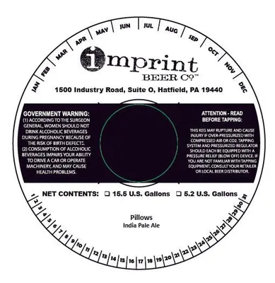 Pillows label