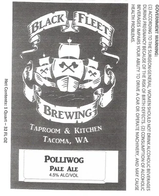 Polliwog Pale Ale label