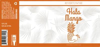 Hala Mango label