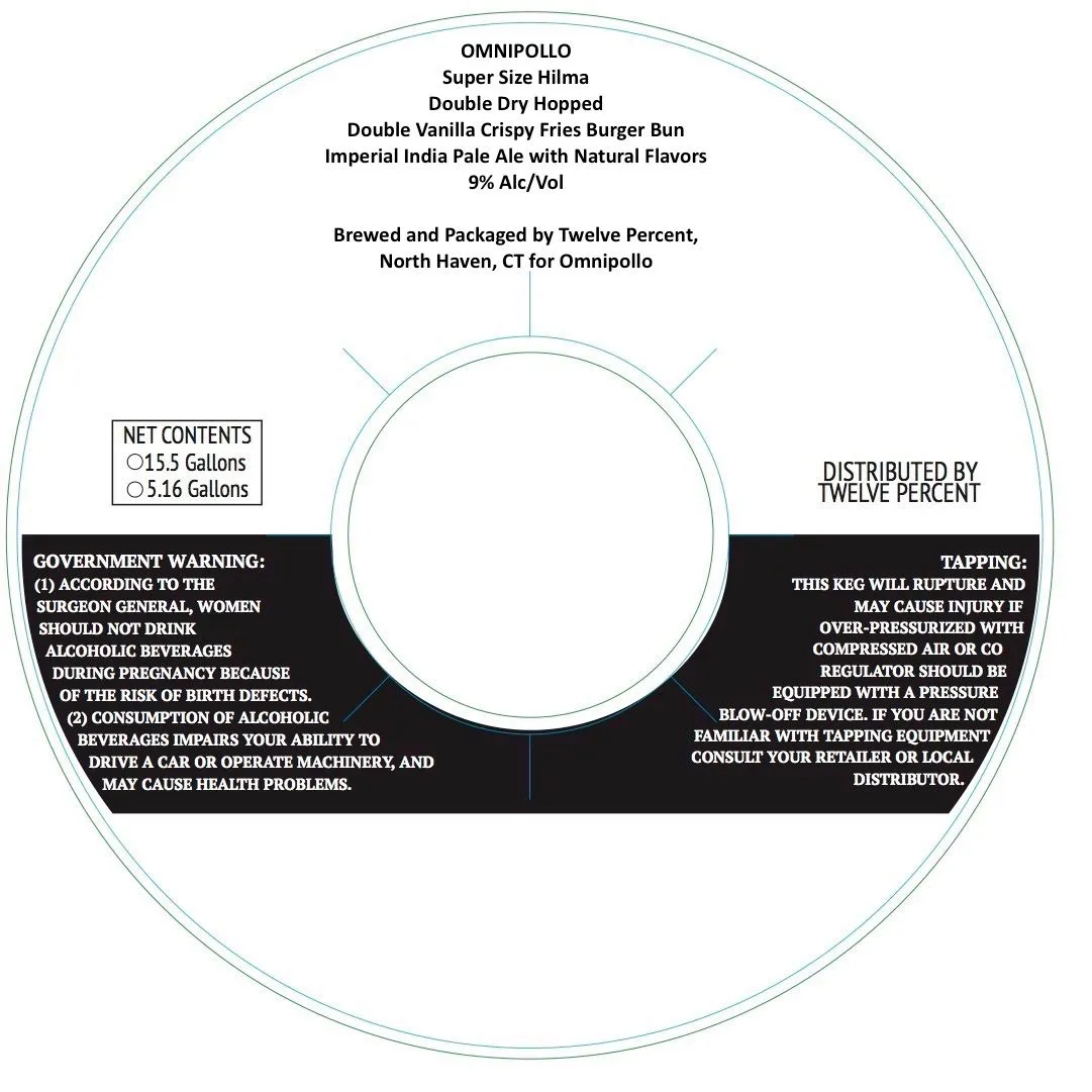Super Size Hilma — full label as filed with TTB