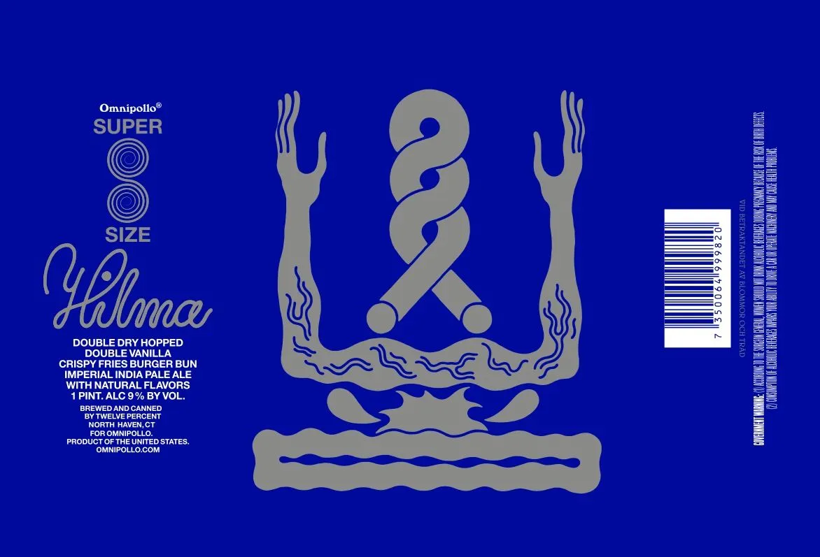 Super Size Hilma — full label as filed with TTB
