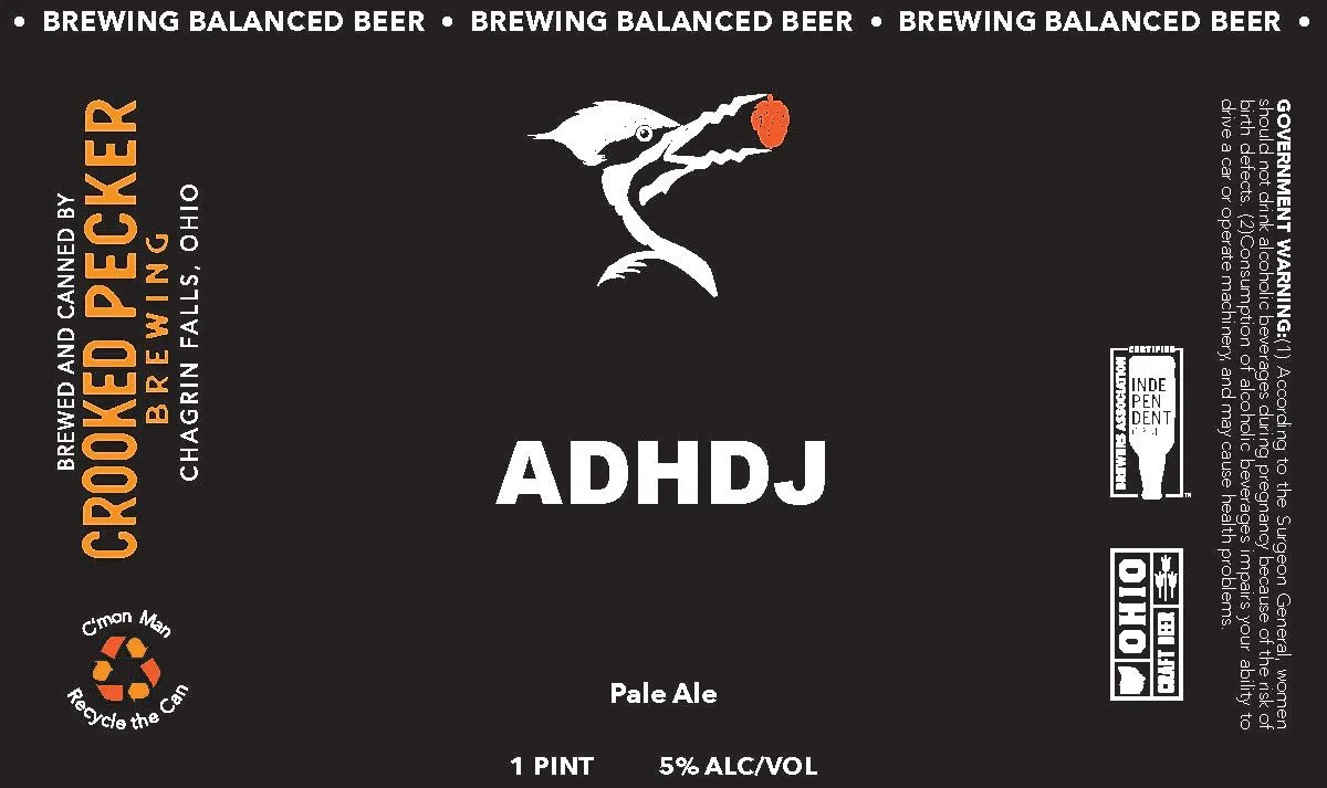 ADHDJ — full label as filed with TTB