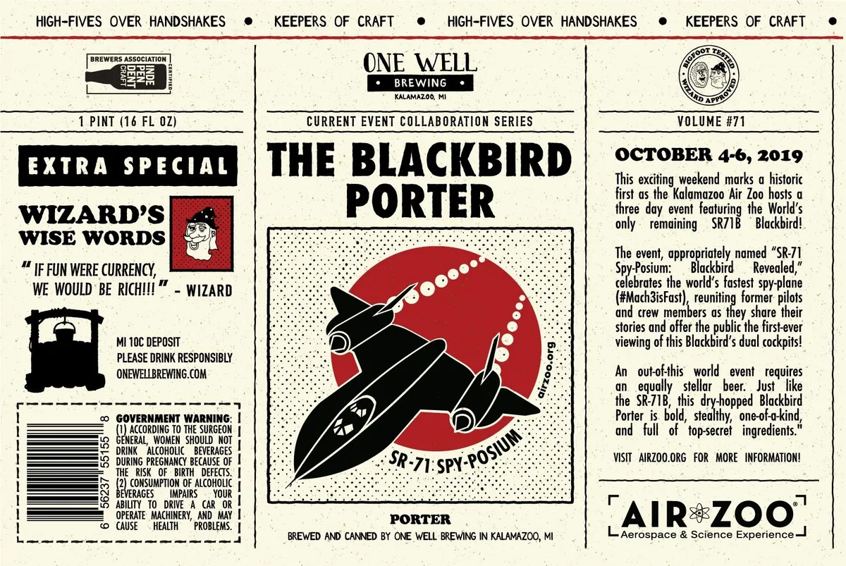 The Blackbird Porter label