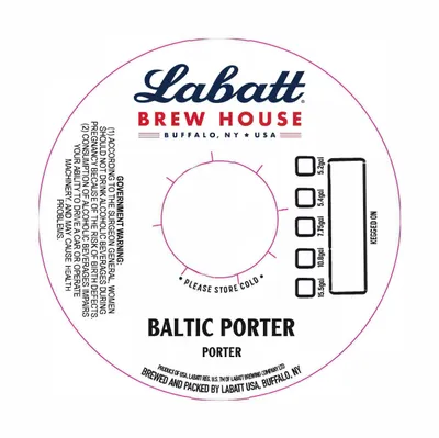 Baltic Porter label