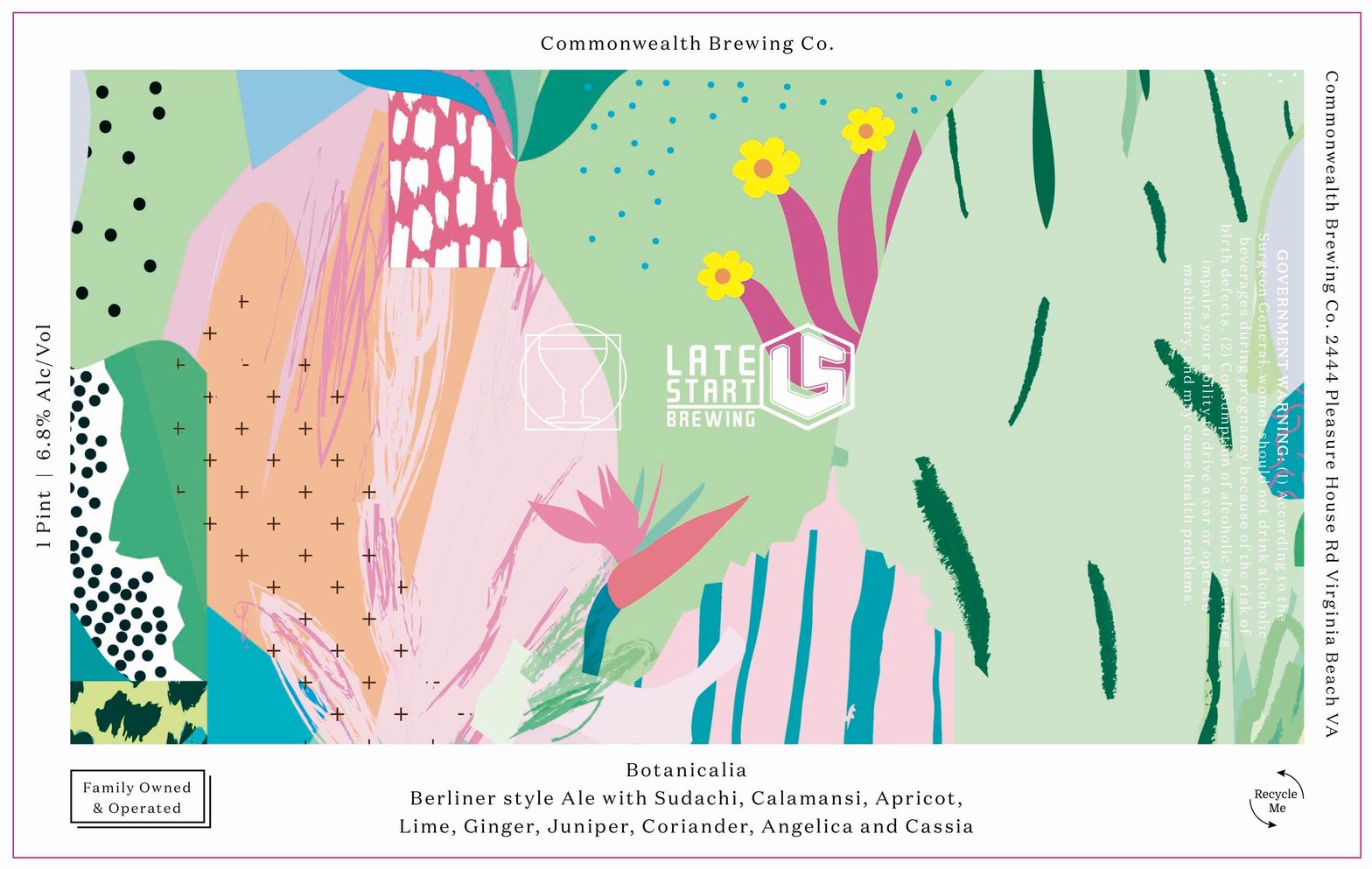 Botanicalia label