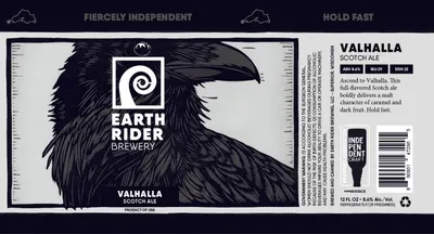 Valhalla Scotch Ale label