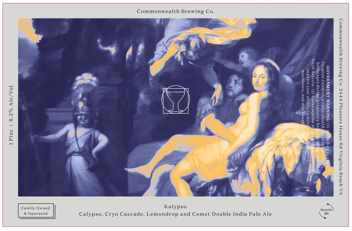 Kalypso — full label as filed with TTB