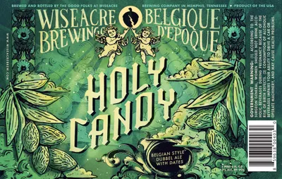 Holy Candy label
