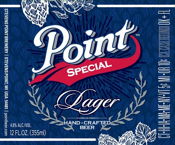 Point Special Lager — full label as filed with TTB
