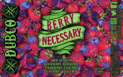 Berry Necessary label