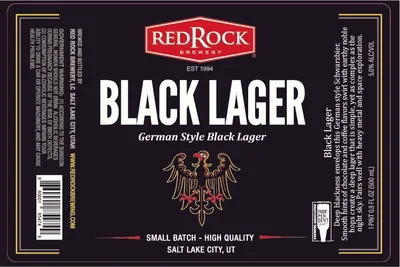 Black Lager label